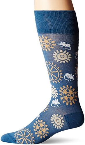 per pedes Men's in Gear, 003 Denim, Sock Size:10-13/Shoe Size:7.5-12