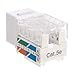 Cat5e Ethernet RJ-45 Keystone Jack Cat5 Punch-Down Network White - Choose a Pack of 5/10/20/30/50 (20)