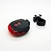 LW Bike Laser Tail Light: 2 Laser Beam 5 LED 7 Flashing Patterns