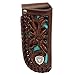 Ariat Leather Turquoise Inlay - Knife Sheath