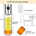 CHUANGSIxx sprayer Mister for Cooking 3.4-Ounce Capacity Food-grade Glass Bottle Vinegar Mist Spray Dispenser for BBQ Salad Baking Roasting Grilling Frying, Bonus a Cleaning Brush (2 Piece set)