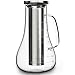 Cold Brew Coffee Maker Kit - Cold Brew Pitcher Infuser Iced Tea Pot - 52 oz Glass Hot Cold Press Coffee Maker - Works even as Cold Coffee Brewer or Iced Coffee Carafe - Stainless Steel Home Filter