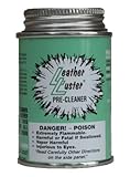 Leather Luster Pre-Cleaner Wax-Oil-Dye Remover 4 oz