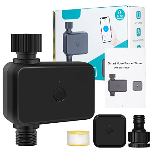 INNOKEY Sprinkler Timer, Water Timer with WiFi Hub WiFi Hose Timer