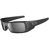 Oakley Gascan Sunglasses (Matte Black Frame Black Mirror