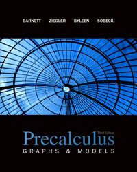 Precalculus: Graphs & Models