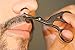 Kikkerland Crane Nose Hair Scissors, .04 Ounce