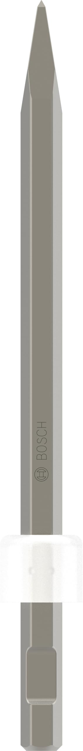 Bosch 1x PRO HEX 19-4C Pointed Chisel (for Concrete, Brick, Ø mm, Professional Accessory Demolition Hammer)