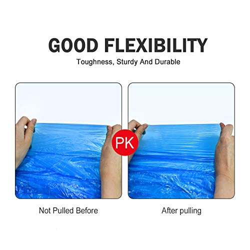 Timoo Plastic Oversleeves Protector, 100 Pcs Disposable Arm/Sleeves Covers Waterproof Protector, 15.7 Inches