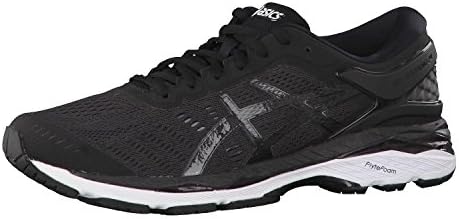 asics gel kayano 24 black phantom white