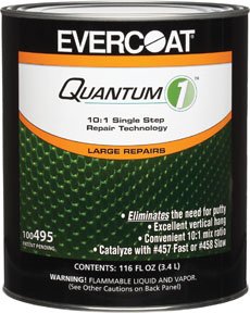 Click Here to See More Images Evercoat FIB-495 Quantum1 Large Repairs Repair Compound - 1 Gallon