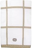 Calphalon Textiles Checked Terry Kitchen Towel, Biscotti