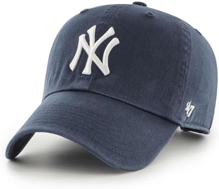 Amazon.com: '47 New York Yankees Adjustable Cap Clean Up MLB, New