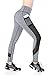 EAST HONG Womens Mesh Capri Workout Yoga Pants Running Tights Active Leggings