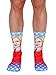 Living Royal People Crew Socks, 3D Print, Colorful & Durable, One Size Fits Most, Made in USA, Hillary Clinton Design