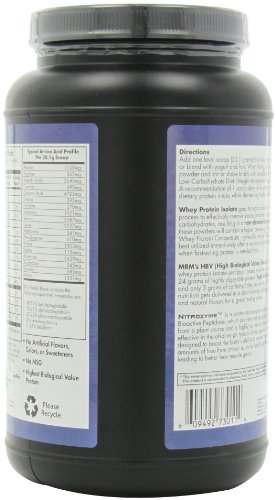 MRM - Whey Protein Isolate, Supports Muscle Building and Recovery (French Vanilla, 1.9 lbs)