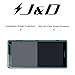 J&D Compatible for Sony XZ2 Screen Protector (8-Pack), Not Full Coverage, HD Clear Protective Film Shield Screen Protector for Xperia XZ2 (Not for Sony XZ2 Compact/XZ2 Premium)