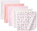 Rene Rofe Baby Baby-Girls Newborn Floral 5 Pack Receiving Blanket Set, Multi, Newborn