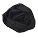 FORBUSITE B018 Distressed Stripe Slouch Beanie Skull Cap for Summer (B020b-black)