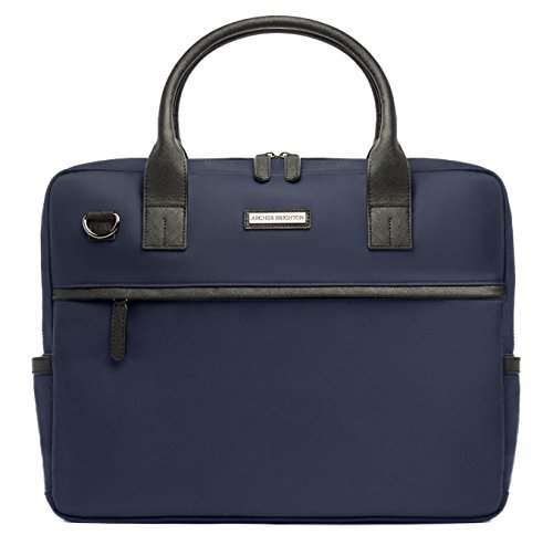 Archer brighton walker business laptop slim briefcase, men’s cl…