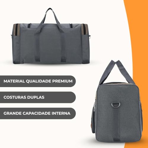 Bolsa De Mão Masculina Super Grande E Reforçada 70 * 26 * 33cm
