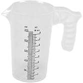 Valley Industries Multi-Purpose Measuring Pitcher - 8oz., Translucent