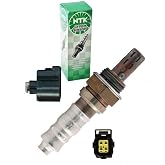 NTK Downstream Left Oxygen (O2) Sensor for Jeep Wrangler 3.8L V6 2007-09 | Fixes the O2/lambda sensor behind a check-engine light, rough idle and poor MPG; clears P0135. Direct-fit OE replacement.