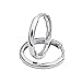 14k REAL White Gold 2mm Thickness Hoop Huggie Earrings (15 x 15 mm)
