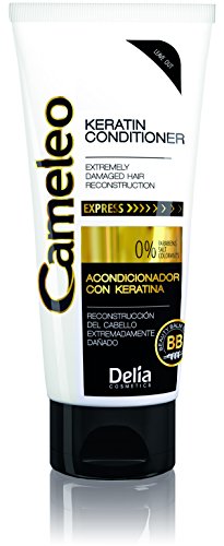 CameleoKeratin Conditioner Express for Reconstruction of Extremely Damaged Hair - 0% Parabens, Salt & Colorants - 200ml by Cameleo
