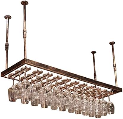 Bar Unit Floating Shelves Ceiling Mounted Hanging Wine Bottle