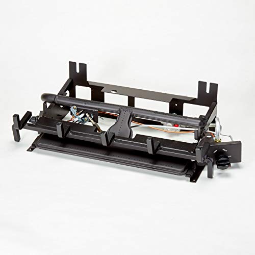 Duluth Forge Ventless Natural Gas Log Set 24 in. Stacked Red Oak-Manual Control, 24 Inch - Thumbnail 4
