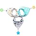 Baby/Toddler Bandana Teething Bibs 3-pack ,Made with 100% Organic Cotton, Super Absorbent and Soft (Unisex)