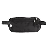 AIKELIDA RFID Blocking Travel Wallet - Money Belt & Passport Holder