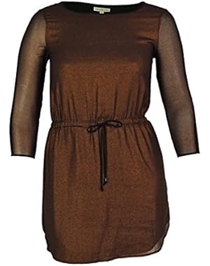 Women's Metallic A-Line Dress