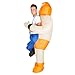 Bodysocks Mexican Wrestler Inflatable Costume for Adults (One Size)