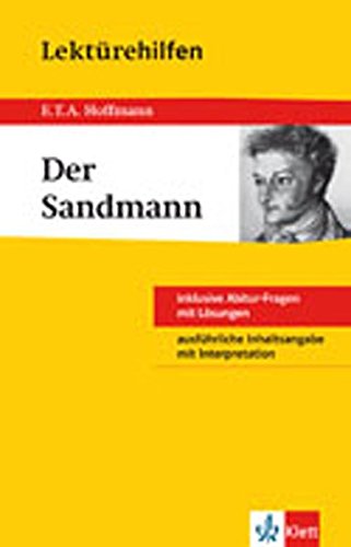 Klett Lekturehilfen Der Sandmann Fur Oberstufe Und Abitur