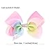 CLLOT 50PCS 2inch Baby Hair Clips - Fully Lined Baby Bows Hair Pins for Baby Girls Infants Toddlers 25 Colors in Pairs