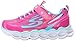 Skechers Kids Lumos-10613L Light-Up Sneaker (Toddler/Little Kid),Hot Pink/Multi,12 M US Little Kid