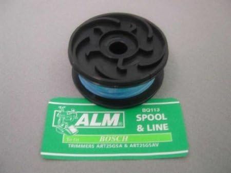 Spool &amp; Line: Bosch trimmers spool &amp; line Alm: Bosch ART25GSA/GSAV, ART25 Ergopower: by ALM Bosch Qualcast