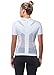 ALIGNMED Posture Shirt 2.0 Zipper for Women - White, X-Large