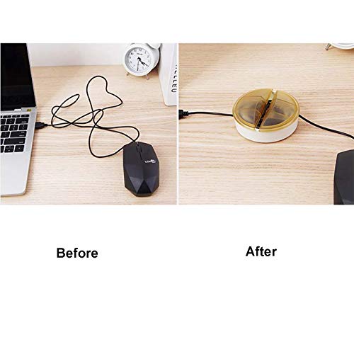 4 Pack Compact Cord Management Cable Winders Tanglefree Cable Reels