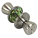 Ultra Security 82578 Privacy Door Lockset, Tulip Style Knob, Satin Nickel
