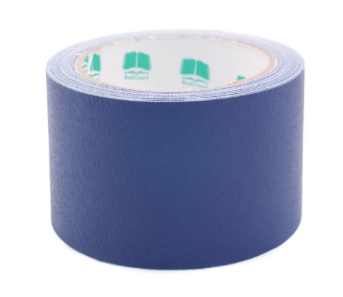 3" Navy Blue Colored Premium-Cloth Book Binding Repair Tape | 15 Yard Roll (BookGuard Brand)
