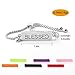 ttstar Essential Oil Diffuser Bracelet - Adjustable Slide Healing Bracelet with 316L Stainless Steel Locket Aromatherapy Bracelet Gift Mother's Day for Mom Women