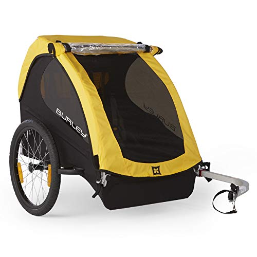 Burley Design Bee Bike Trailer, Yellow (Renewed) Burley Design Bee Bike Trailer, Yellow (Renewed)