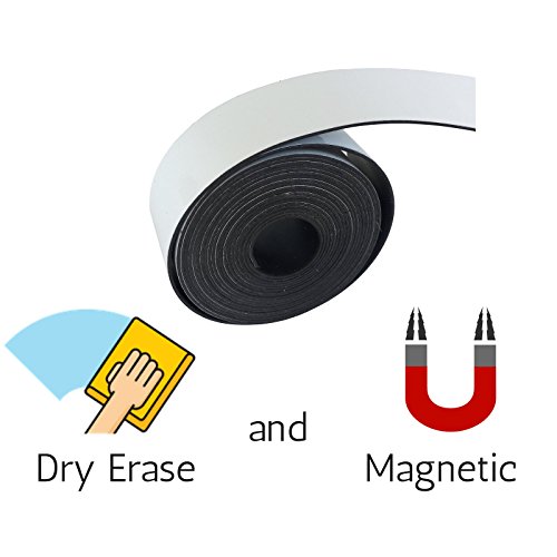 kleenist Dry Erase Tape 1 inch x 10 feet of roll n cut