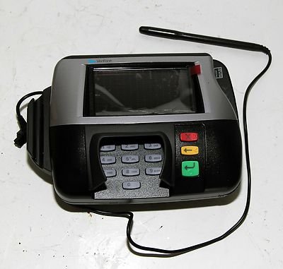 Verifone MX860 Credit Card Reader Machine terminal with signature screen