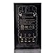 Smart Wi-Fi Light Switch, Alexa Google Home Compatible, iOS Android Smartphone Wireless Remote Control, No Hub Required, Timer Function, Touch Switch On Off, In-Wall, 1 Gang, Single Pole, 15A (Black)