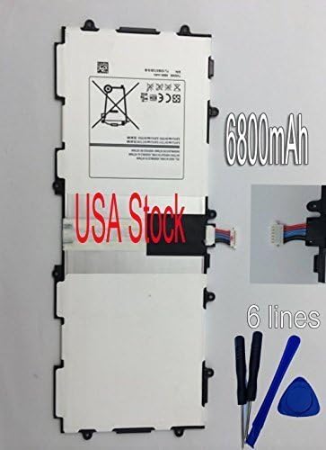 laptop_battery® New Replacement T4500E Battery Samsung Galaxy Tab 3 10.1 GT-P5200 GT-P5210 AA1D625aS/7-B ship from USA by laptop_battery