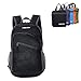 Best Foldable Ultra Lightweight Men and Women Handy Daypack For Travel, Camping, Outdoors, Hiking 33L(Black)